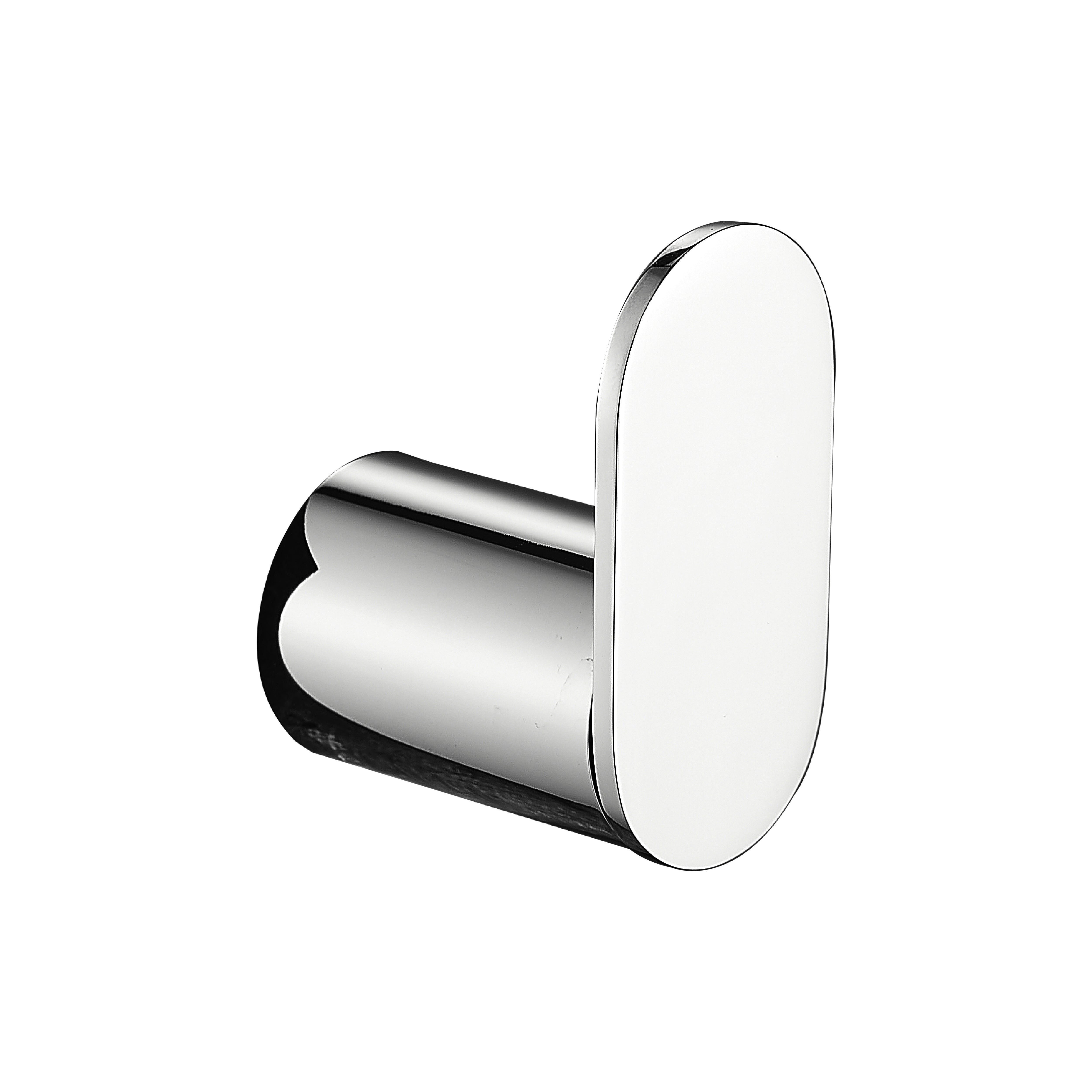 Perchero F9100-1 Base Redonda Minimalista Bronce Cromado - Fratelli Premium